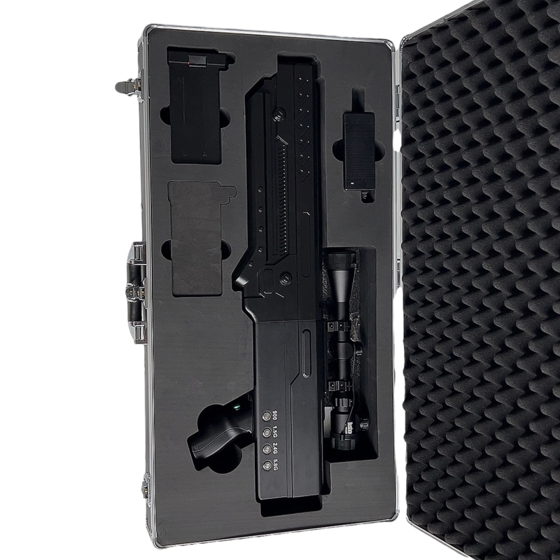  东湖手持便携式枪型低空防御反制四通道B型